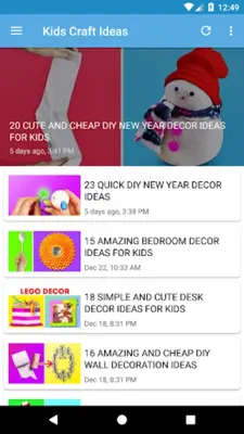 Kids Craft Ideas android App screenshot 4