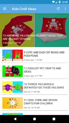 Kids Craft Ideas android App screenshot 5